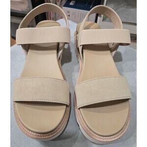 MIA "Jene" Sand Color Sandal Size 9 New Without Box